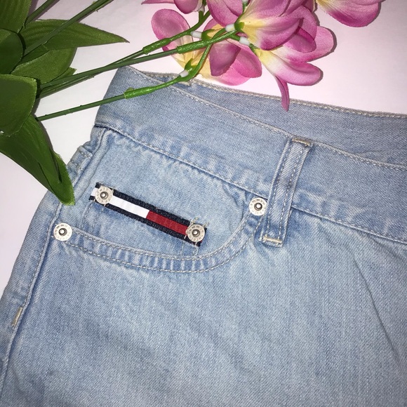 Vintage Tommy Hilfiger Jean shorts sz 5 NWT - Picture 5 of 7